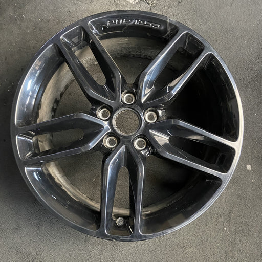 19" CORVETTE 14-19 front, 19x8.5, black Original OEM Wheel Rim - Additional View