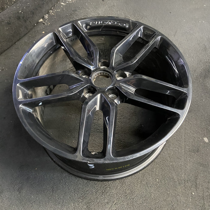 19" CORVETTE 14-19 front, 19x8.5, black Original OEM Wheel Rim - View 7