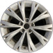 17" TIGUAN 18 17x7 , , split spoke Original OEM Wheel Rim - Front View