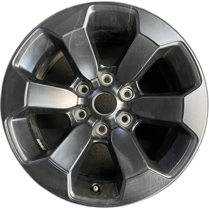 18" DODGE 1500 PICKUP 20-21 , 18x8 , , 6 spoke, opt WBS Original OEM Wheel Rim - Front View