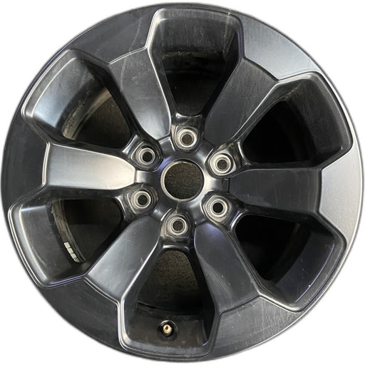 18" DODGE 1500 PICKUP 20-21 , 18x8 , , 6 spoke, opt WBS Original OEM Wheel Rim - Front View
