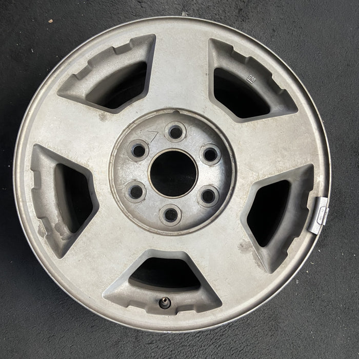 17" SILVERADO 1500 PICKUP 04 17x7.5, Original OEM Wheel Rim - Additional View