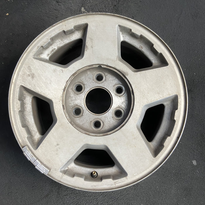 17" SILVERADO 1500 PICKUP 04 17x7.5, Original OEM Wheel Rim - Additional View