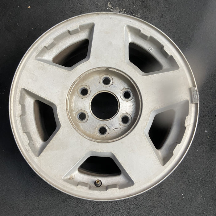 17" SILVERADO 1500 PICKUP 04 17x7.5, Original OEM Wheel Rim - Additional View