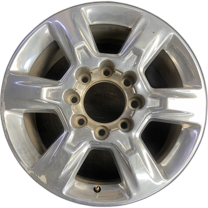 20" SIERRA 2500 PICKUP 17-19 20x8.5, 6 spoke Original OEM Wheel Rim - Front View
