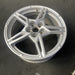 19" CORVETTE 20-22 front, , 5 spoke, gloss silver Original OEM Wheel Rim - View 8