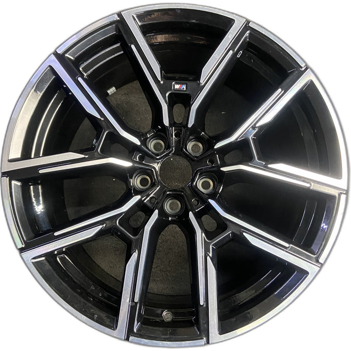 19" BMW 430i 22-24 19x8.5, , Y spoke Original OEM Wheel Rim - Front View