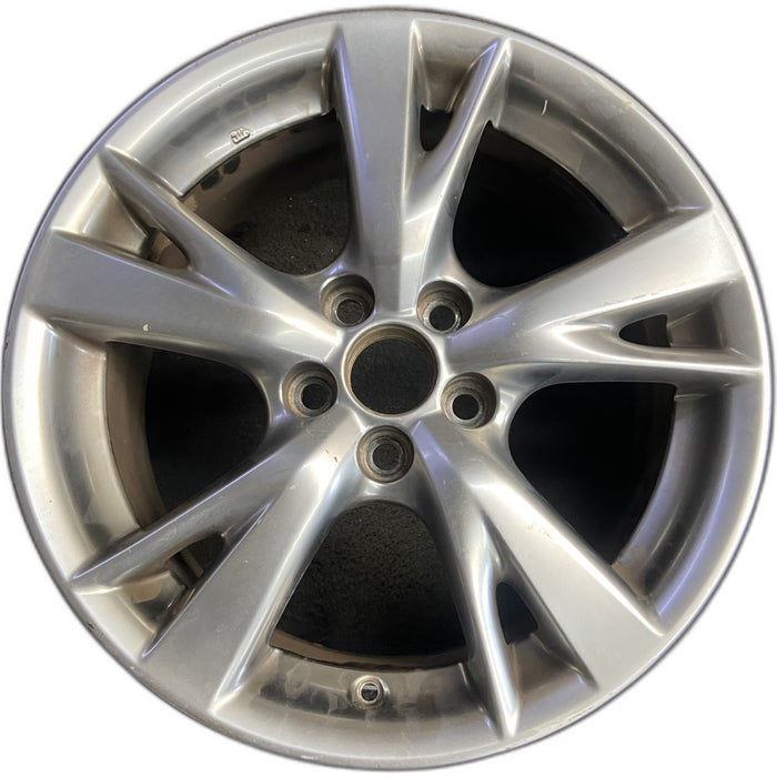 18" LEXUS IS250 09 18x8.5 , Original OEM Wheel Rim - Front View