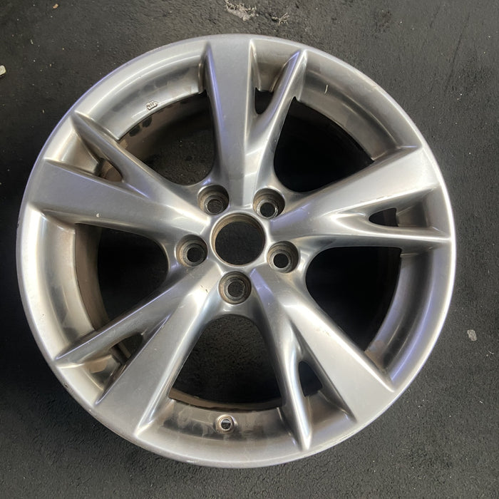 18" LEXUS IS250 09 18x8.5 , Original OEM Wheel Rim - Additional View