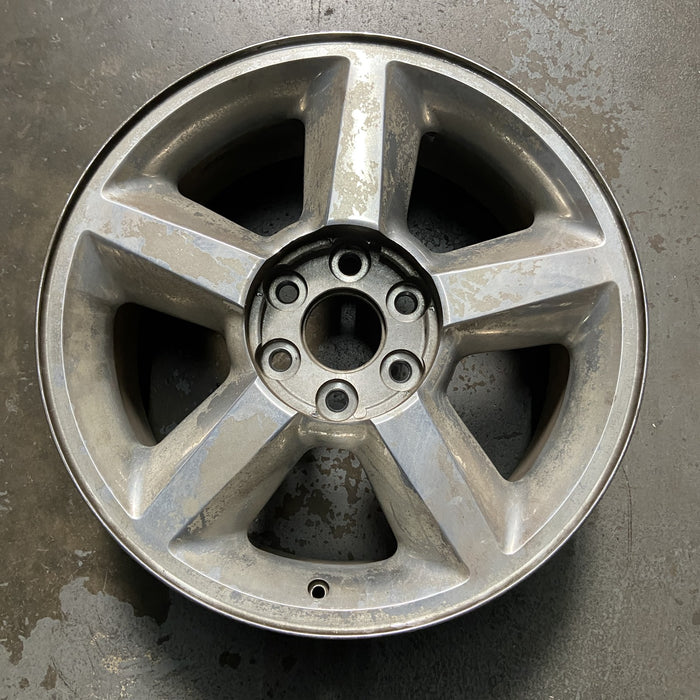 20" AVALANCHE 1500 07 20x8.5, 5 spoke, covered lug nuts, w/o groove in spoke; - Additional View