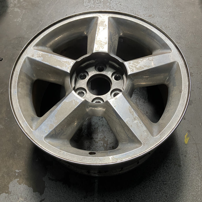 20" AVALANCHE 1500 07 20x8.5, 5 spoke, covered lug nuts, w/o groove in spoke; - View 7
