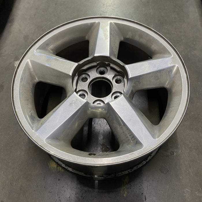 20" AVALANCHE 1500 07 20x8.5, 5 spoke, covered lug nuts, w/o groove in spoke; - View 7
