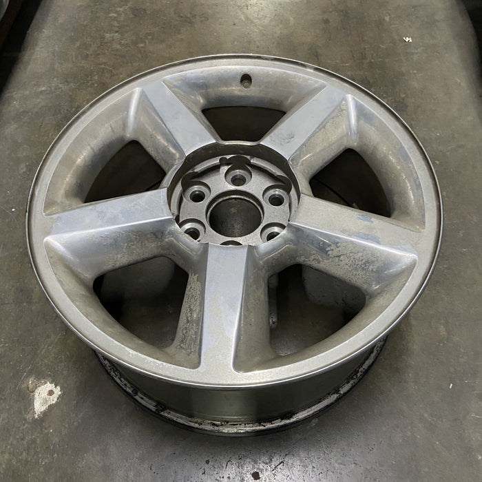20" AVALANCHE 1500 07 20x8.5, 5 spoke, covered lug nuts, w/o groove in spoke; - View 8