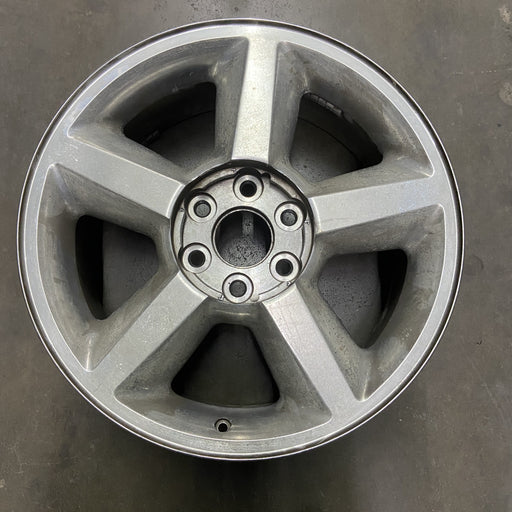 20" AVALANCHE 1500 07 20x8.5, 5 spoke, covered lug nuts, w/o groove in spoke; - Additional View