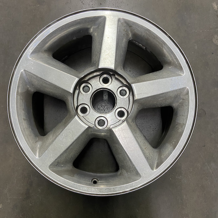20" AVALANCHE 1500 07 20x8.5, 5 spoke, covered lug nuts, w/o groove in spoke; - Additional View