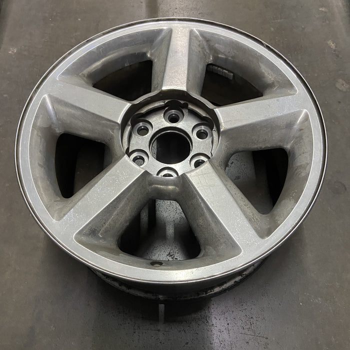 20" AVALANCHE 1500 07 20x8.5, 5 spoke, covered lug nuts, w/o groove in spoke; - View 7