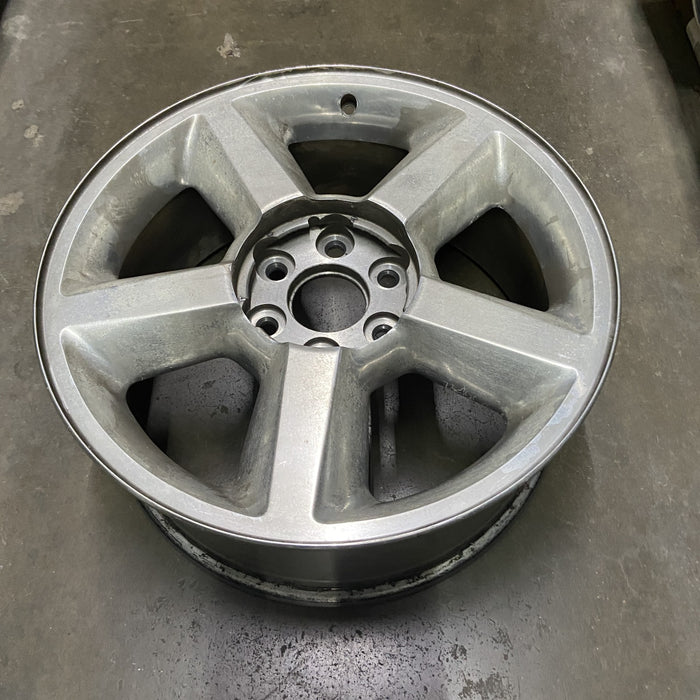 20" AVALANCHE 1500 07 20x8.5, 5 spoke, covered lug nuts, w/o groove in spoke; - View 8