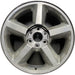 20" AVALANCHE 1500 07 20x8.5, 5 spoke, covered lug nuts, w/o groove in spoke; - Front View