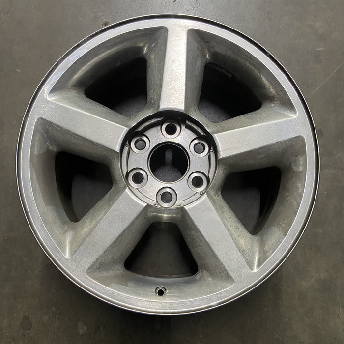 20" AVALANCHE 1500 07 20x8.5, 5 spoke, covered lug nuts, w/o groove in spoke; - Additional View