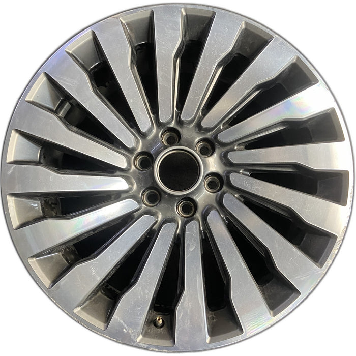 22" NAVIGATOR 18-22 22x9.5, , 16 spoke Original OEM Wheel Rim - Front View
