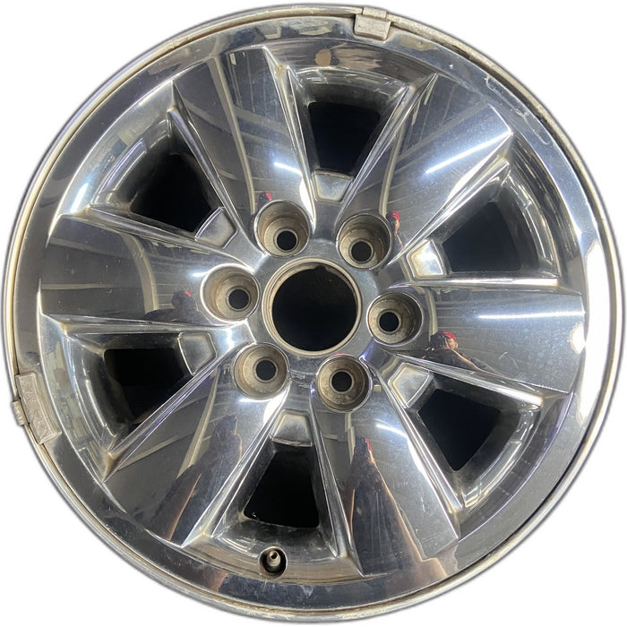 18" SIERRA 1500 PICKUP 09-13 18x8, 6 spoke, same size spokes Original OEM Wheel - Front View