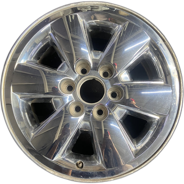 18" SIERRA 1500 PICKUP 09-13 18x8, 6 spoke, same size spokes Original OEM Wheel - Front View