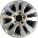 20" SEQUOIA 08-17 20x8, , 10 spoke, silver inlay Original OEM Wheel Rim - Front View