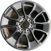 20" SEQUOIA 24-26 20x8, 6 Y spoke, black Original OEM Wheel Rim - Front View