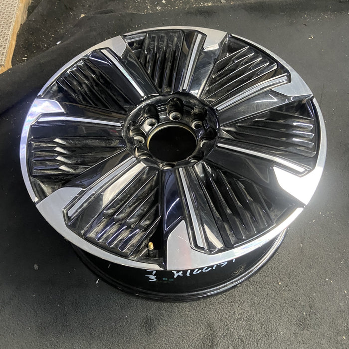 24" ESCALADE IQ 25 , single spoke, gloss black Original OEM Wheel Rim - View 7