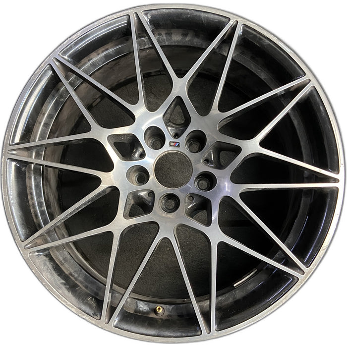 20" BMW M3 18 20x9, , gray Original OEM Wheel Rim - Front View
