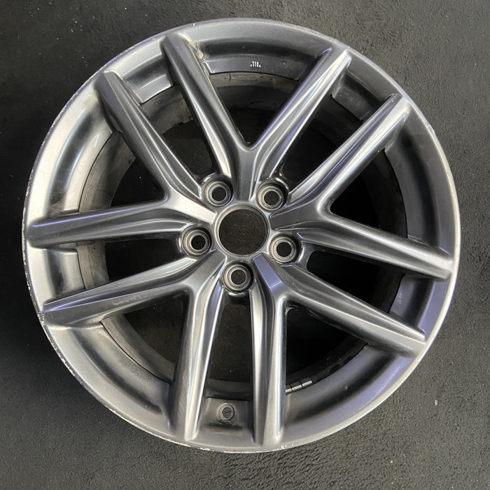 18" LEXUS IS200T 16-17 18x8.5 , 10 spoke Original OEM Wheel Rim - Additional View
