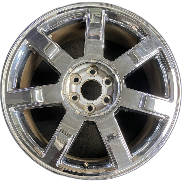 22" ESCALADE 07-08 22x9, 7 spoke Original OEM Wheel Rim - Front View