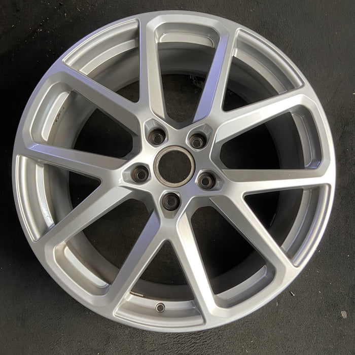 21" PORSCHE PANAMERA 24-26 , 21x9.5, 5 lug, 5 spoke, , silver Original OEM - Additional View