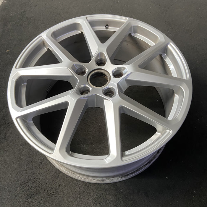 21" PORSCHE PANAMERA 24-26 , 21x9.5, 5 lug, 5 spoke, , silver Original OEM - View 8