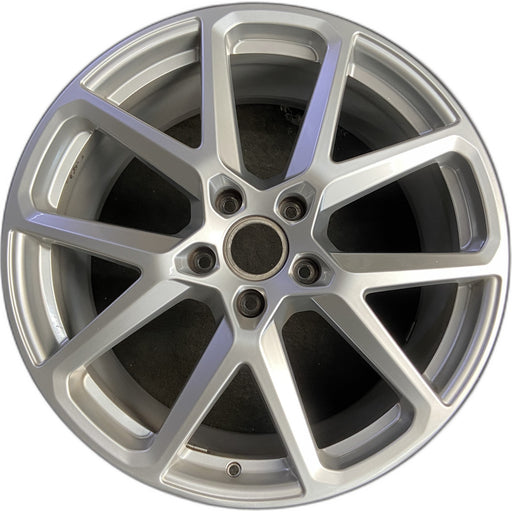 21" PORSCHE PANAMERA 24-26 , 21x9.5, 5 lug, 5 spoke, , silver Original OEM - Front View