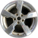 17" VOLT 11 , polished Original OEM Wheel Rim - Front View