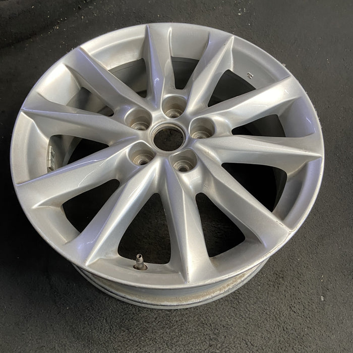 18" MAZDA 3 17-18 18x7 , bright silver Original OEM Wheel Rim - View 7