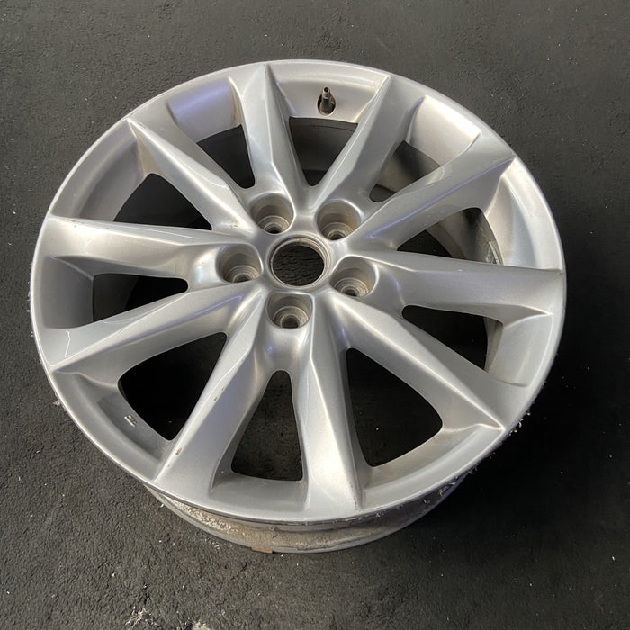 18" MAZDA 3 17-18 18x7 , bright silver Original OEM Wheel Rim - View 8