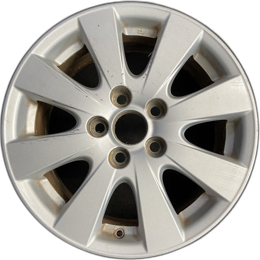 16" CAMRY 07-11 16x6.5, alloy, 8 spoke Original OEM Wheel Rim - Front View