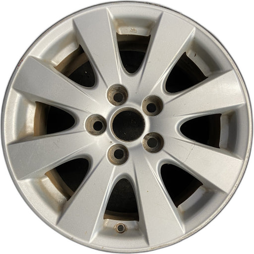 16" CAMRY 07-11 16x6.5, alloy, 8 spoke Original OEM Wheel Rim - Front View