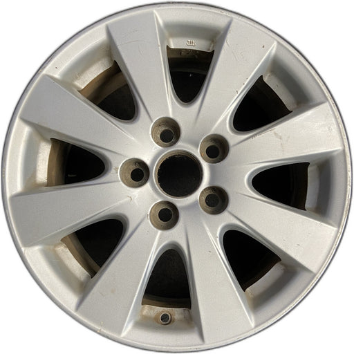 16" CAMRY 07-11 16x6.5, alloy, 8 spoke Original OEM Wheel Rim - Front View