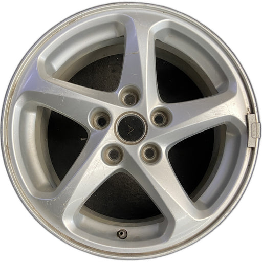 16" MALIBU 16 VIN Z , aluminum, 16x7 Original OEM Wheel Rim - Front View