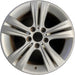 17" BMW 320i 12-13 , 17x7.5 , 5 spoke, double spoke Original OEM Wheel Rim - Front View
