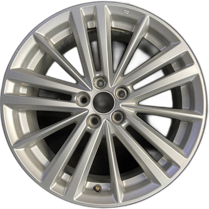 17" IMPREZA 12-14 17x7 , 15 spoke Original OEM Wheel Rim - Front View