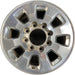 18" SIERRA 2500 PICKUP 11-14 18x8, aluminum Original OEM Wheel Rim - Front View