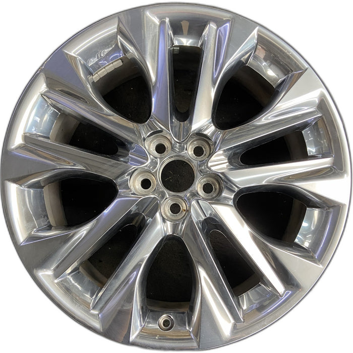 20" HIGHLANDER 20-22 20x8 , 10 spoke Original OEM Wheel Rim - Front View