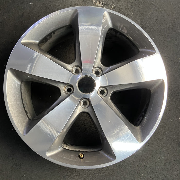 20" GRAND CHEROKEE 14-15 20x8, 5 spoke, polished with pockets , gray pockets - Additional View