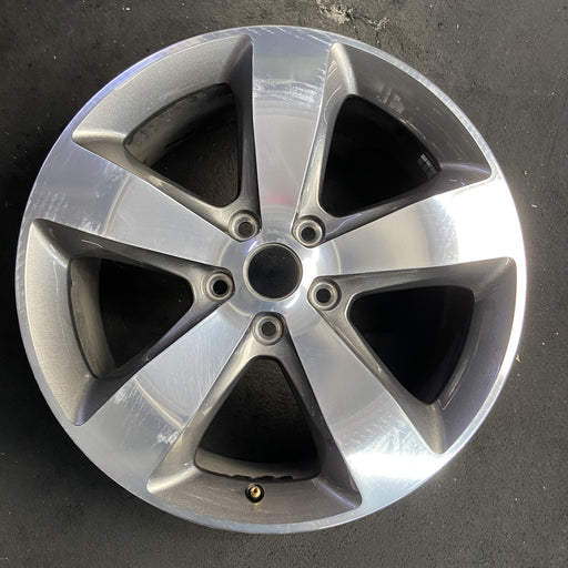 20" GRAND CHEROKEE 14-15 20x8, 5 spoke, polished with pockets , gray pockets - Additional View
