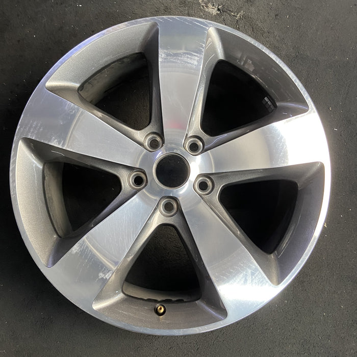 20" GRAND CHEROKEE 14-15 20x8, 5 spoke, polished with pockets , gray pockets - Additional View