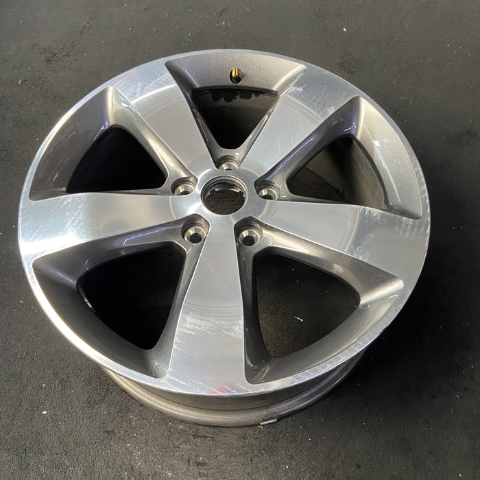 20" GRAND CHEROKEE 14-15 20x8, 5 spoke, polished with pockets , gray pockets - View 8